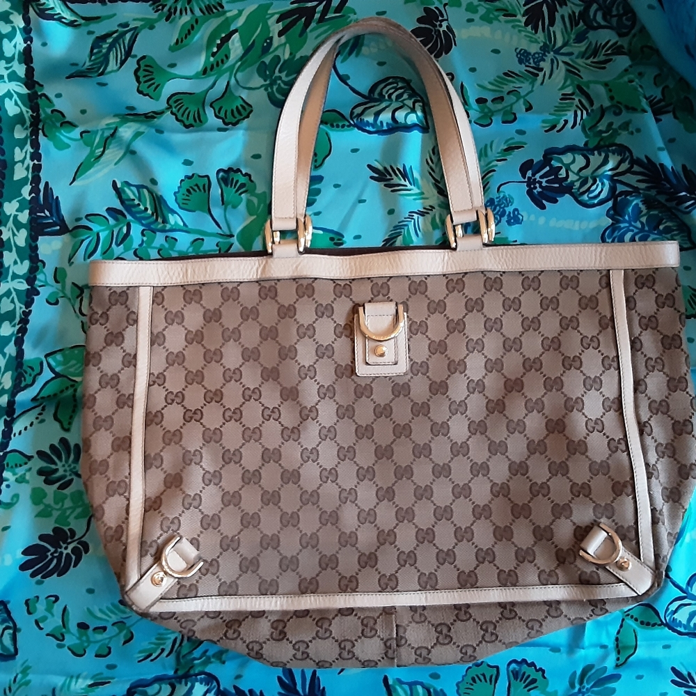 Gucci Monogram Canvas tote bag